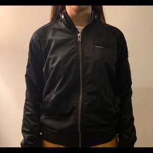 Members Only Black Silk Jacket (Men’s Extra Small)